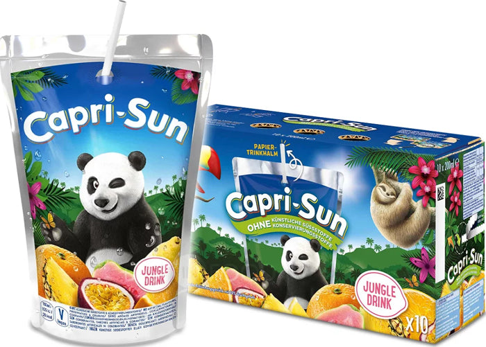 Capri Sun Jungle Fruchtsaftgetränk 4 x 10x 0,2 l