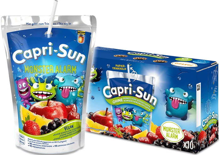 Capri Sun Monster Alarm Fruchtsaftgetränk 4x 10 0,2 l /