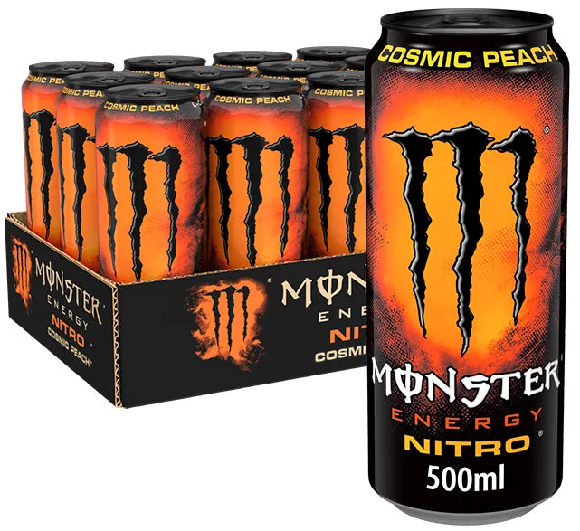 MONSTER NITRO COSMIC PEACH ENERGY ZZGL. PFAND 0,5 L DOSE