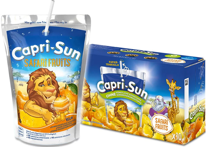 Capri-Sun Safari Fruchtsaftgetränk 4 x 10x 0,2 l /