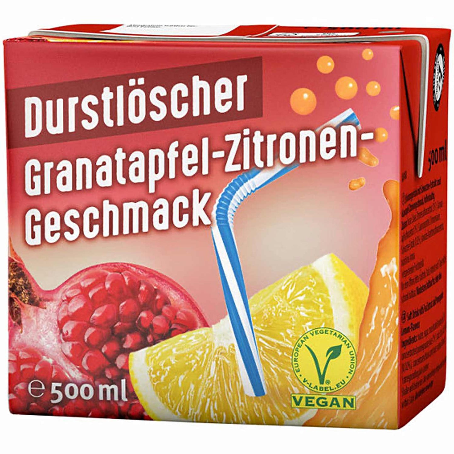 Durstlöscher Granatapfel-Zitrone 500ml 12 x500 ML