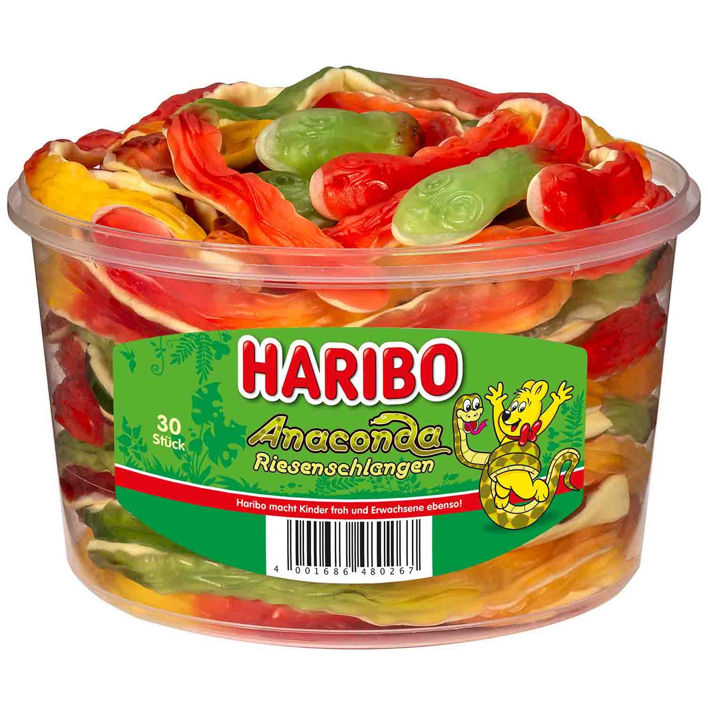 Haribo Anaconda Riesenschlangen 30er 1200g