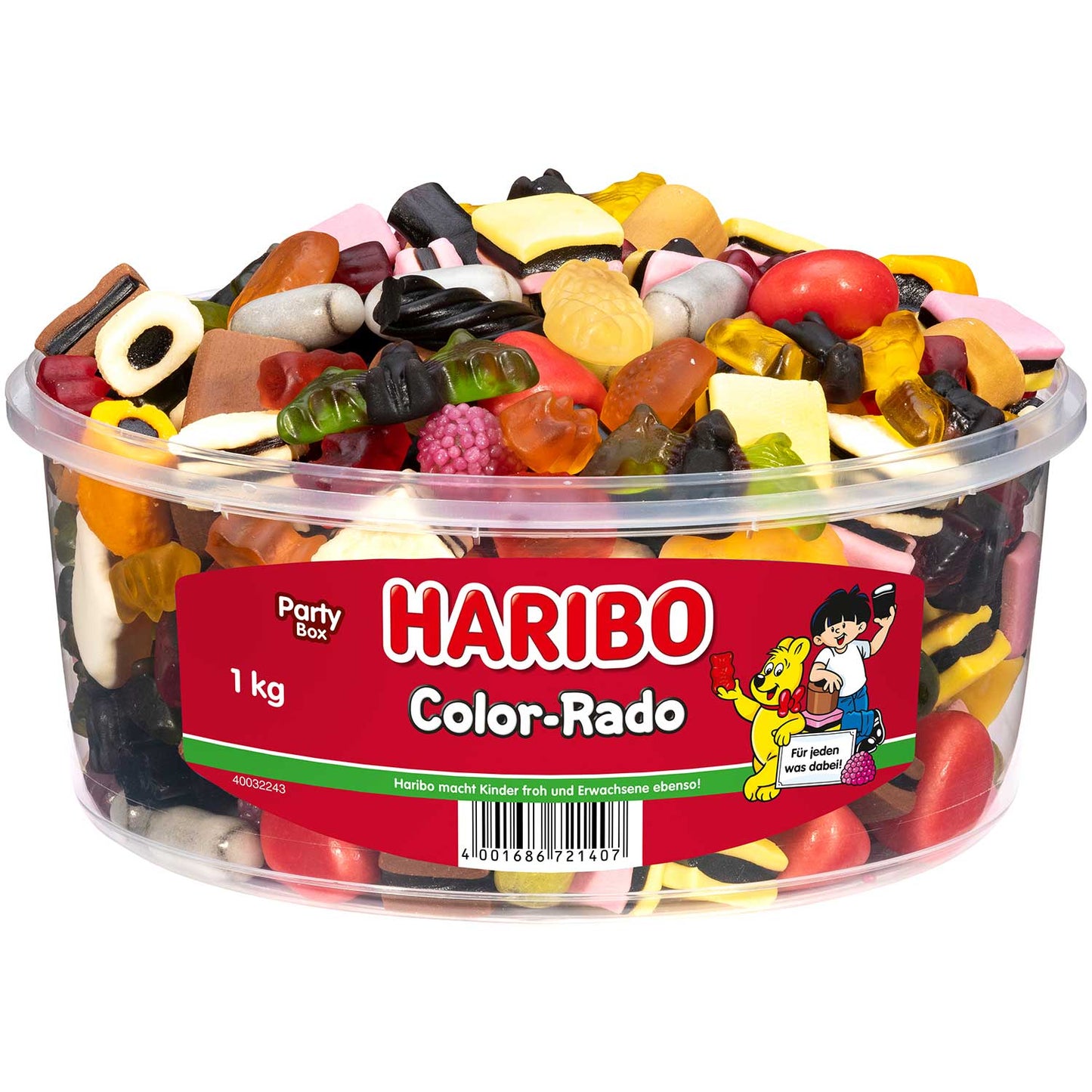 Haribo Color-Rado Dose 1kg