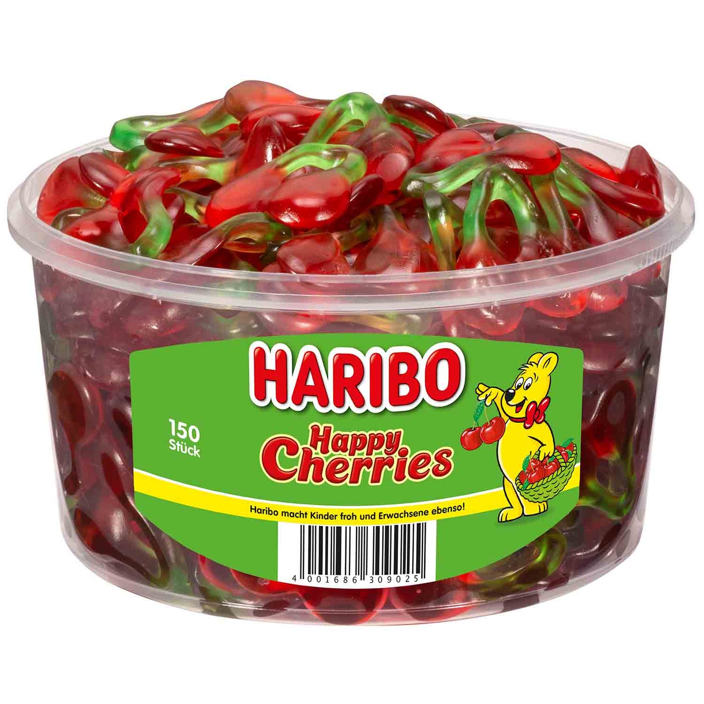 Haribo Happy Cherries 150er Kirschgeschmack.. Geschmack 1200g