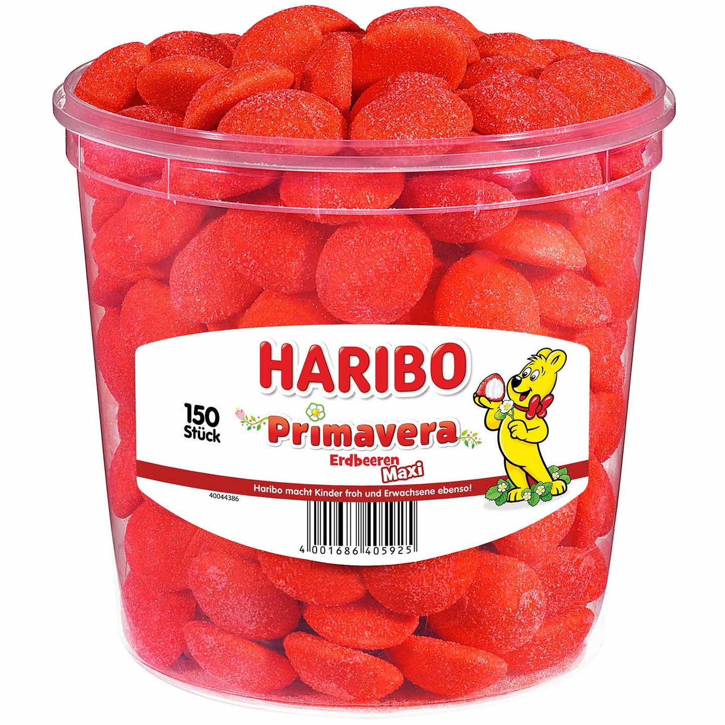 Haribo Primavera Erdbeeren Maxi 150er 1050g