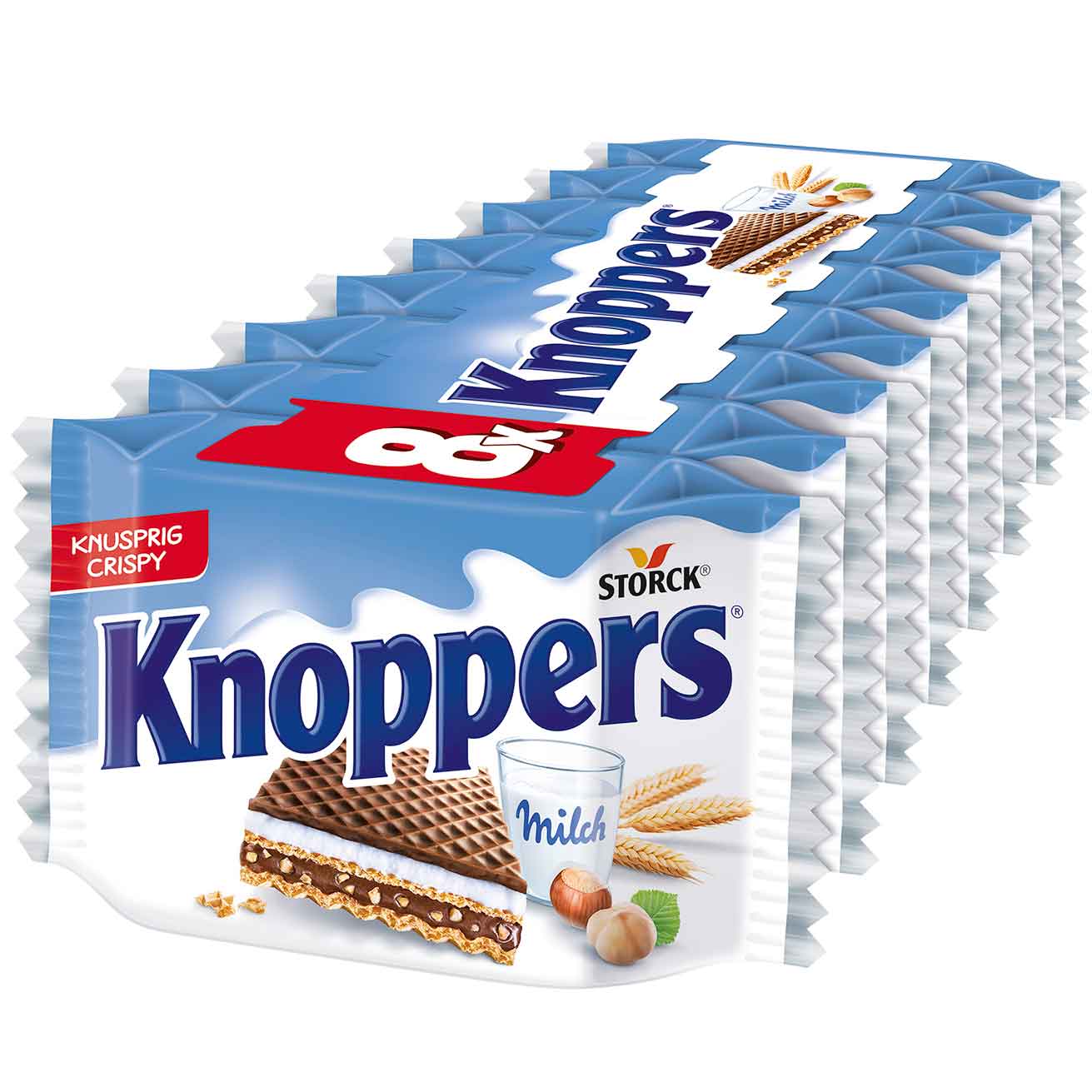 Knoppers 8er Pack