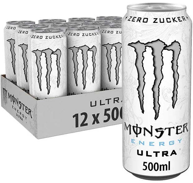 MONSTER ULTRA WHITE ZZGL. PFAND 0,5 L DOSE