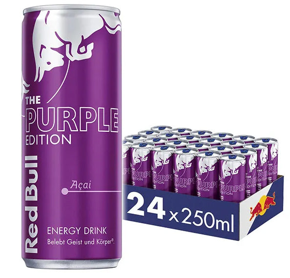 RED BULL ENERGY DRINK ACAI (PURPLE EDITION) ZZGL. PFAND 250ml Dose