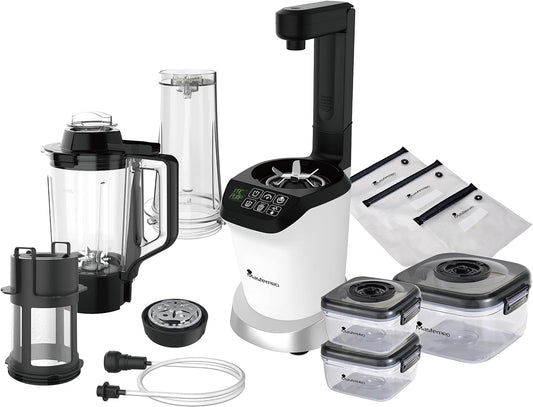 VACUUM BLENDER SET 1000W 1.5L WHITE 3 in 1