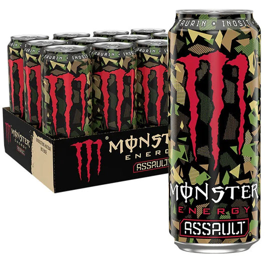 MONSTER ASSAULT  ENERGY ZZGL. PFAND  0,5 L DOSE