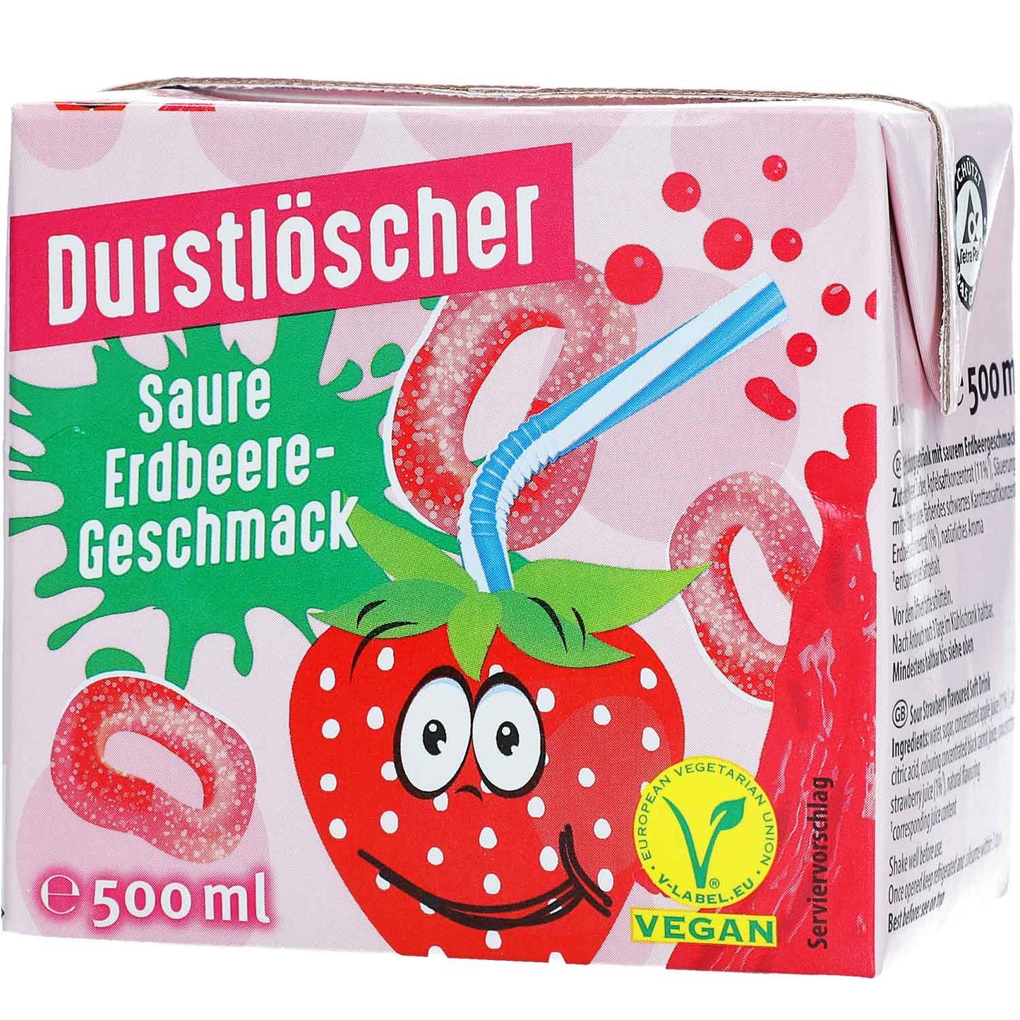 Durstlöscher Saure Erdbeere 500ml 12 x500 ML