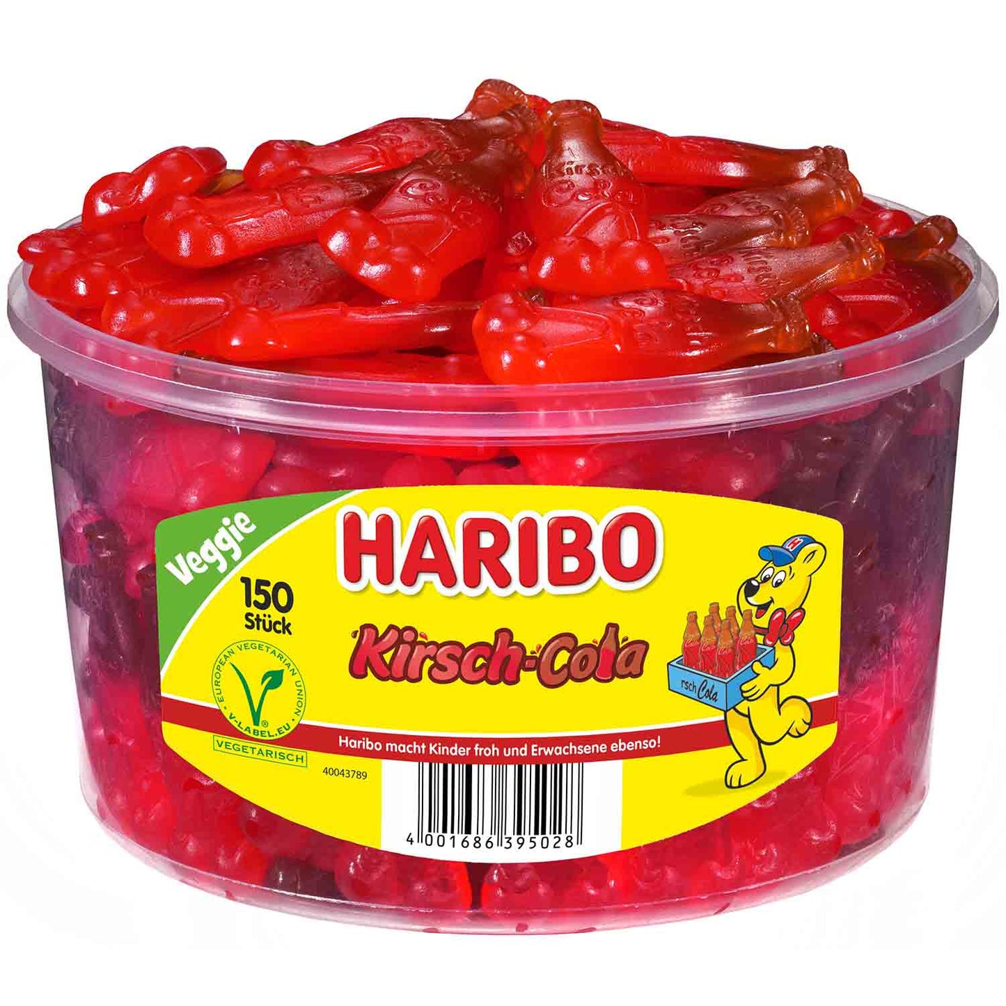 Haribo Kirsch-Cola veggie 150er  1350g
