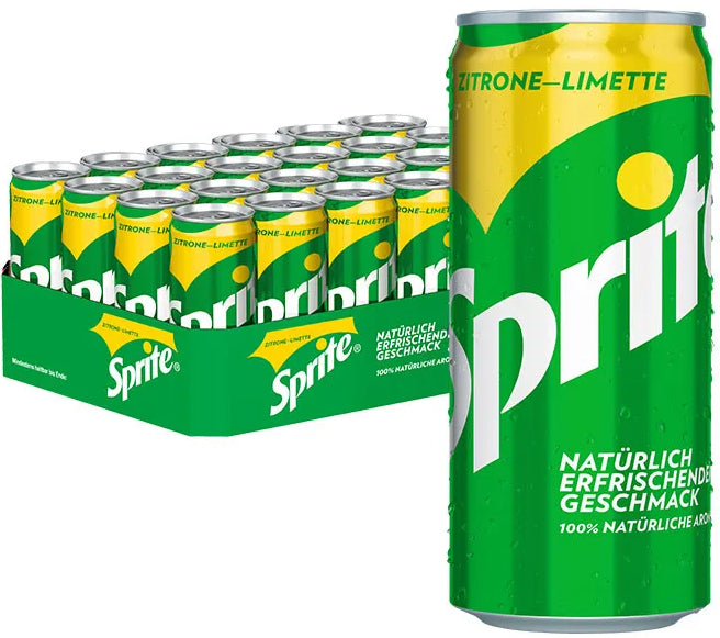 SPRITE ZZGL.  ZZGL. PFAND 0,33 ml